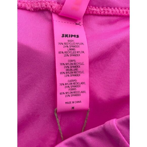 Skims Barbie Pink Top & Shorts Set Size M NWT - Picture 7 of 8